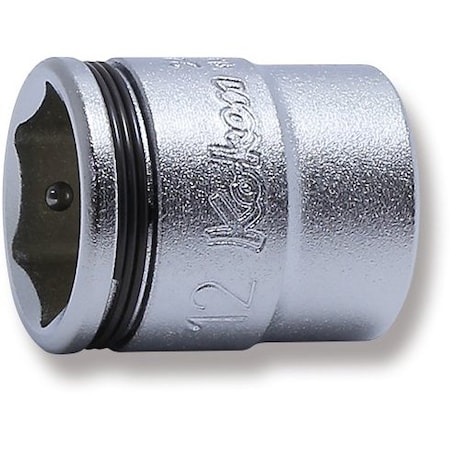 Ko-Ken Socket 12mm Nut Grip 20mm 1/4 Sq. Drive 2450MS-12